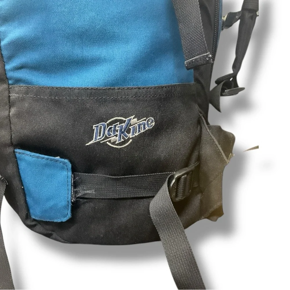 🎒 Vintage‎ Dakine Kittabounds Hiking Backpack Blue Black